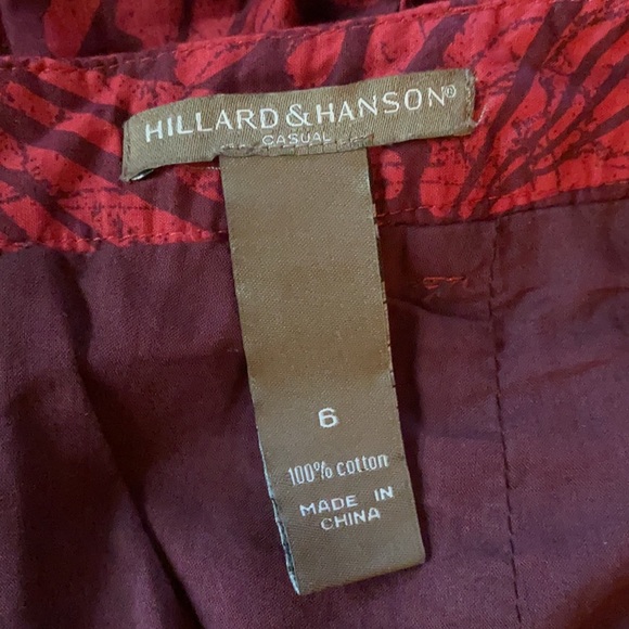 Hillard And Hanson casual size 6 A-line skirt. - Picture 5 of 5